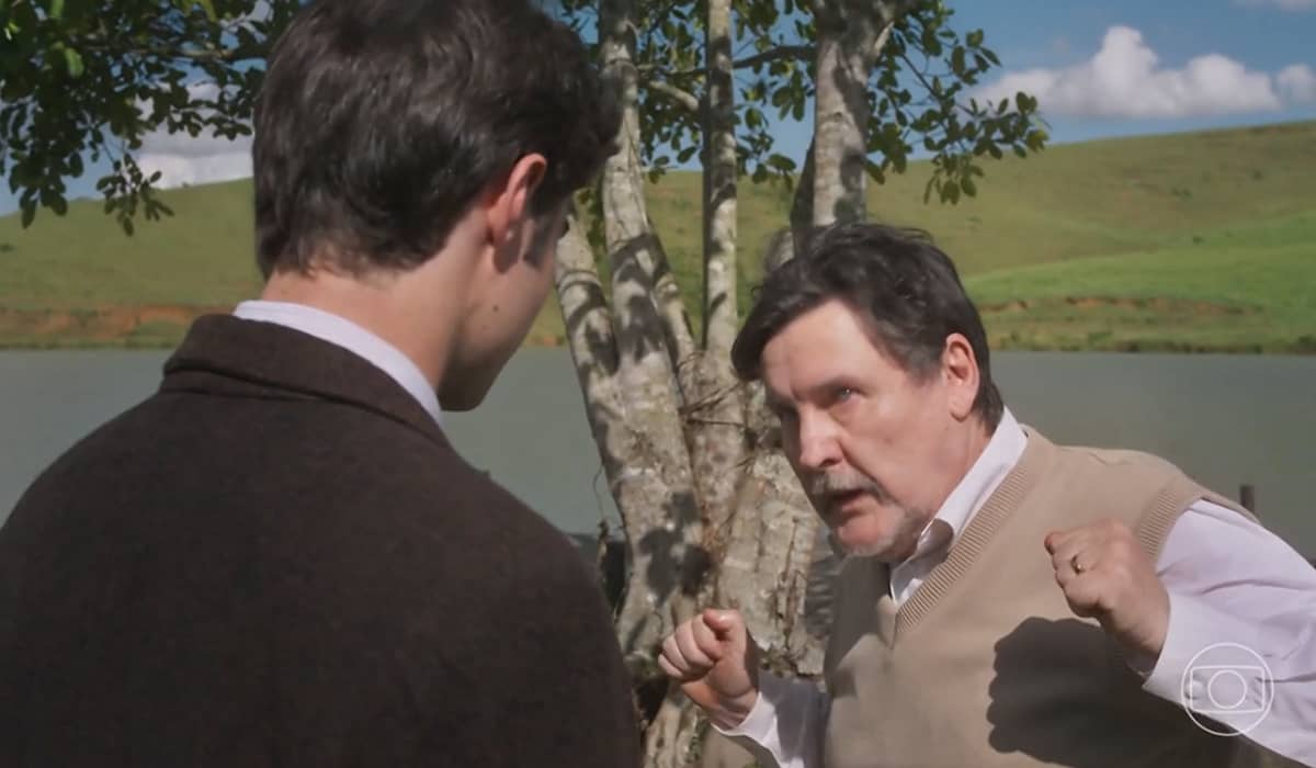 Davi e Matias tem um passado sombrio juntos. Fonte: Reprodução/Globo