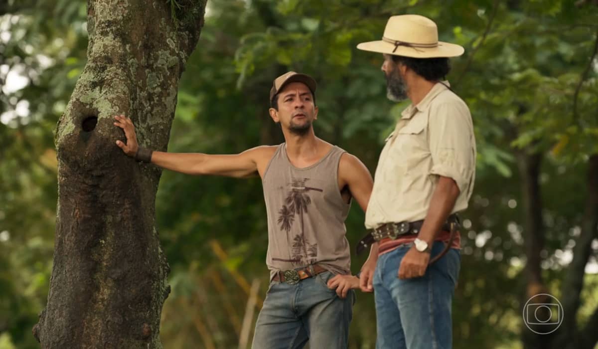 José Lucas se tornou essencial na fazenda de José Leôncio. Foto: Reprodução/Globo