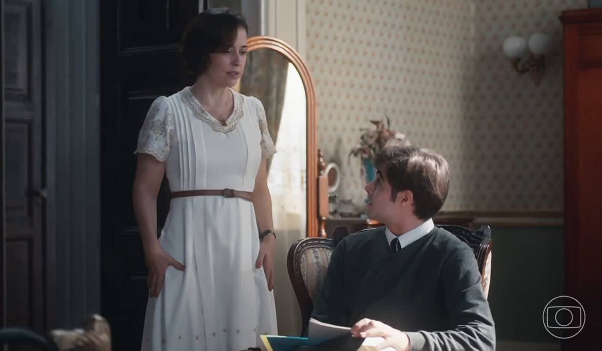 Heloísa sempre simpatizou com Davi. Fonte: Reprodução/Globo