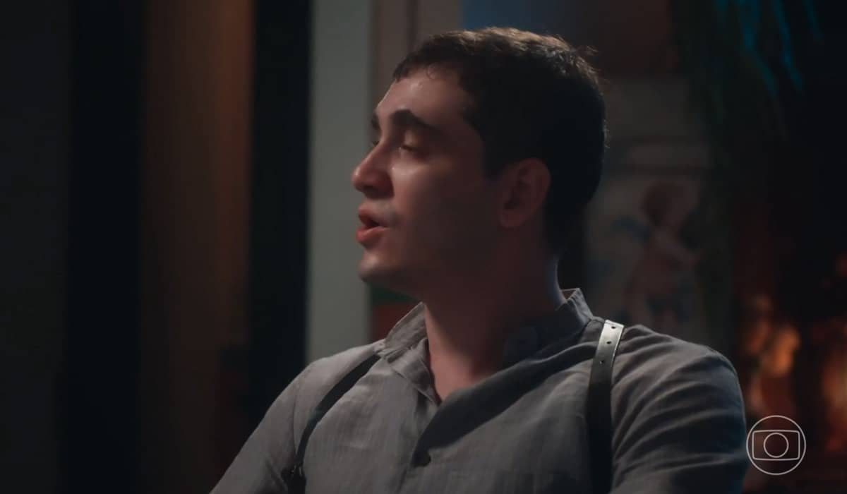 Mentira sobre Bento está corroendo Lorenzo em Além da Ilusão. Foto: Reprodução/Globo