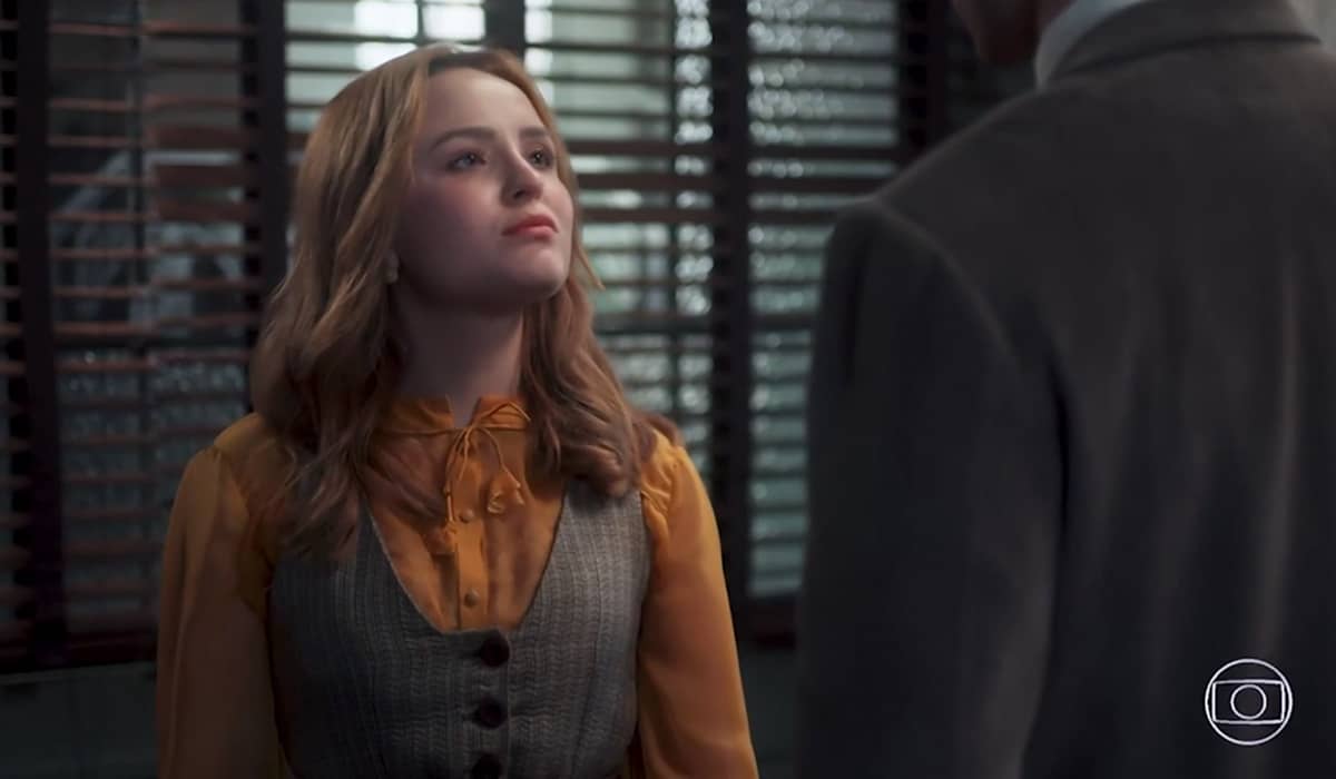 Isadora aceita se casar com Joaquim para limpar sua reputação. Fonte: Reprodução/Globo