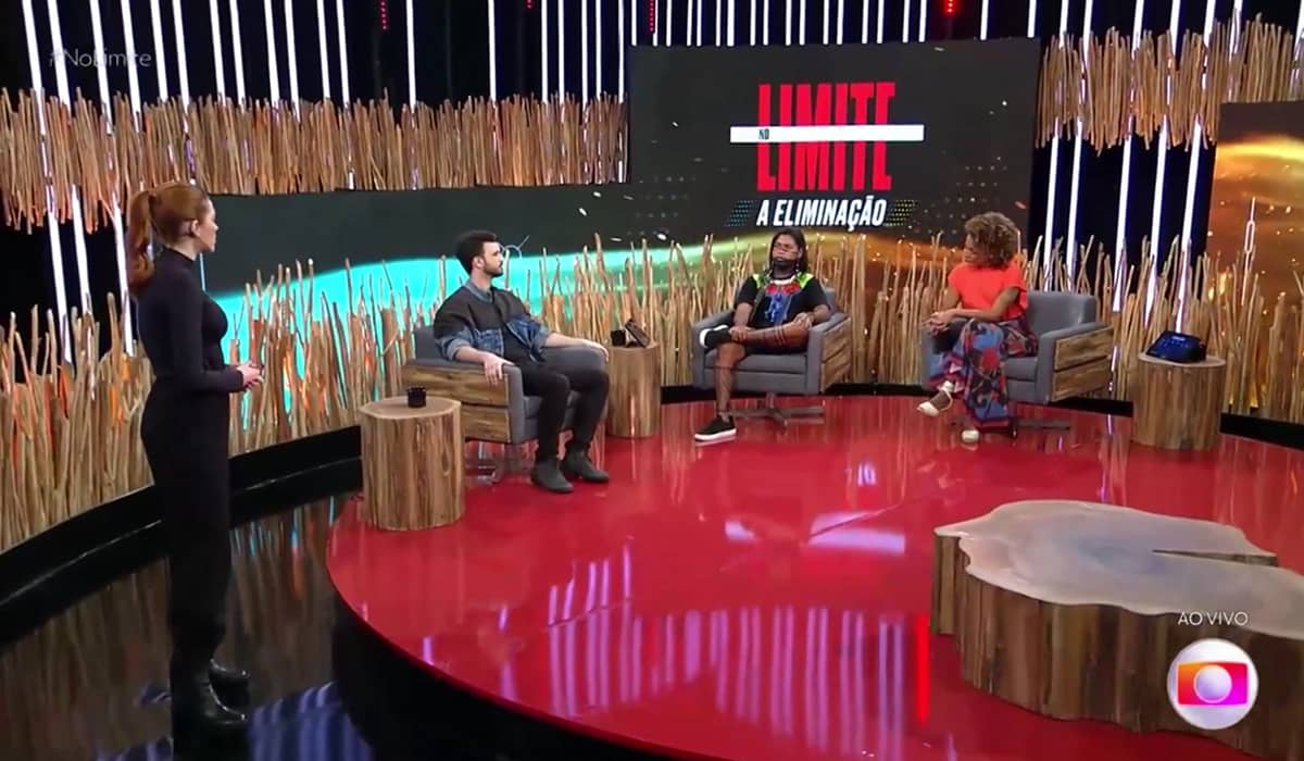 Janaron e Ninha foram os entrevistados do programa. Fonte: Reprodução/Globo