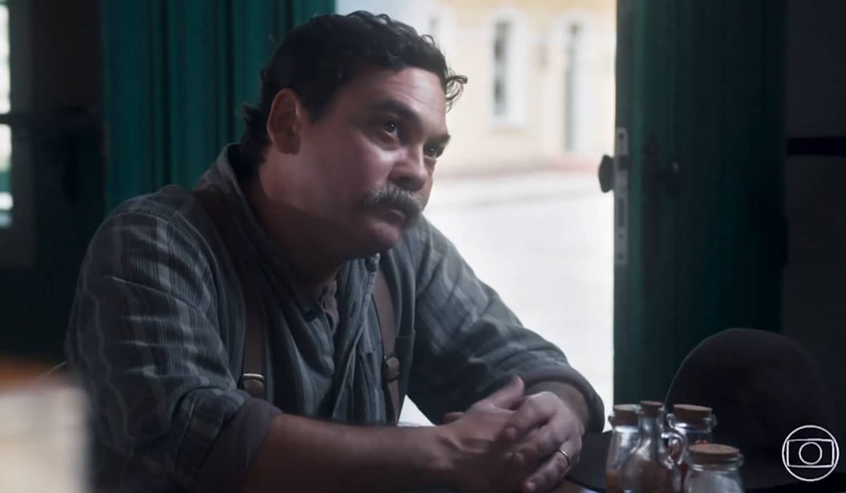 A decepção de Cipriano chega ao limite em Além da Ilusão. Foto: Reprodução/Globo