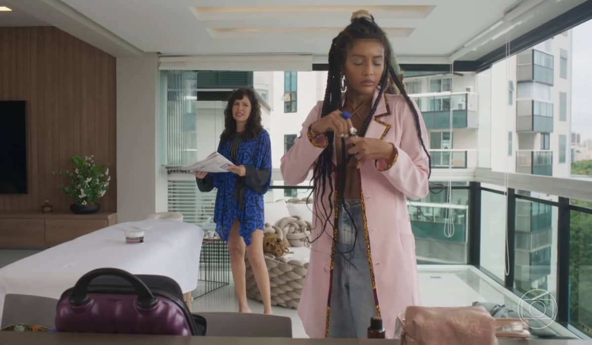 Anita esconde diversos segredos na novela das sete. Foto: Reprodução/Globo