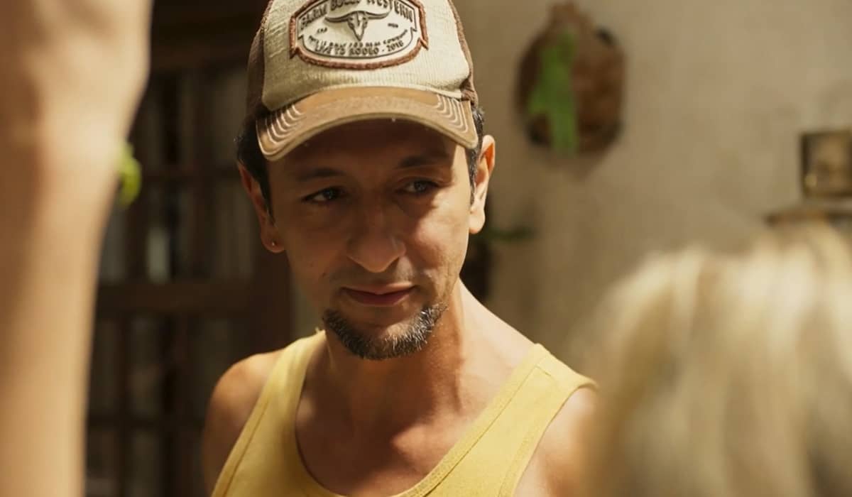 Juma faz a revelação para José Lucas. Fonte: Reprodução/Globo