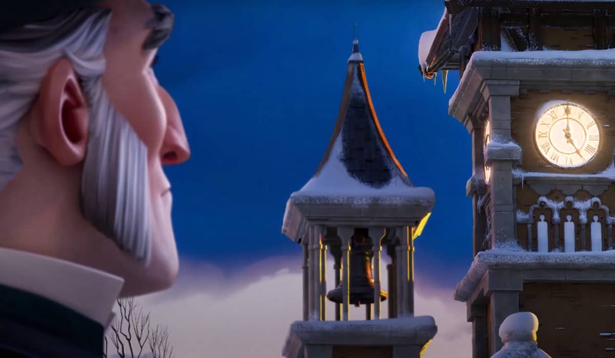 Primeiras imagens revelam estética de 'Scrooge: A Christmas Carol'. Foto: Reprodução/YouTube.