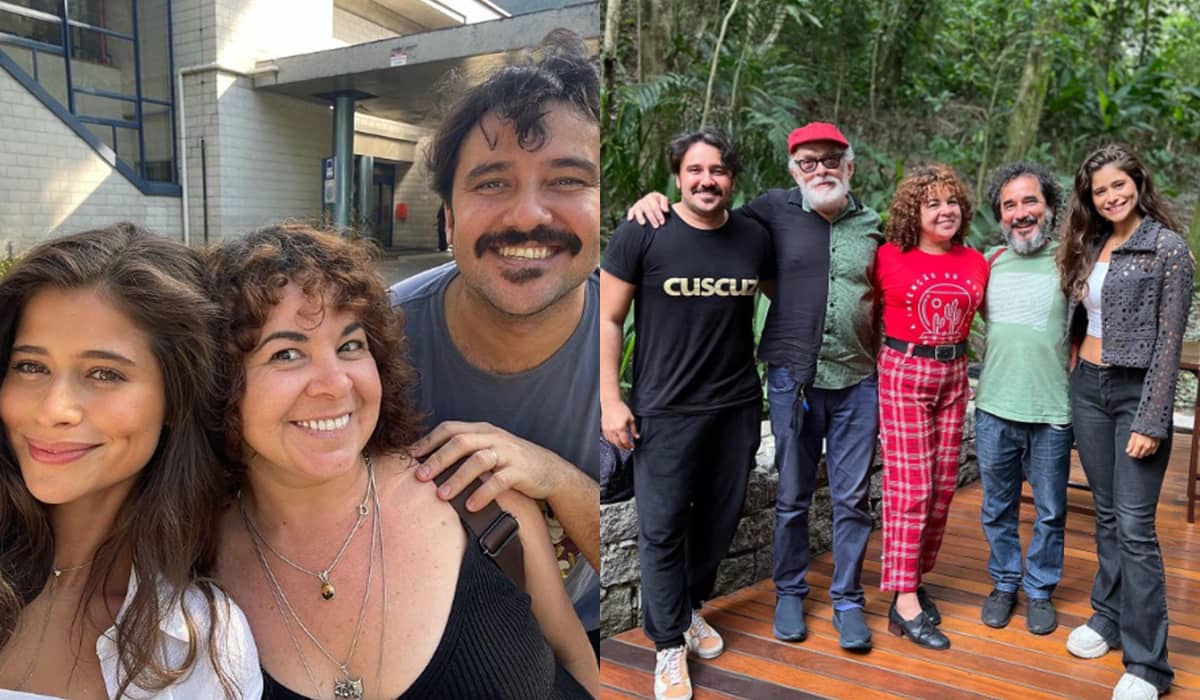Suzy Lopes já divulgou fotos com parte do elenco. Fonte: Divulgação/Instagram