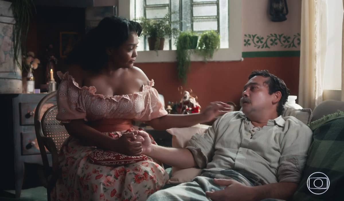 Cipriano ainda terá um sentimento conturbado por Emília em Além da Ilusão. Foto: Reprodução/Globo