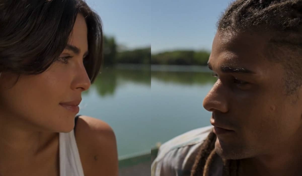 Guta e Marcelo demonstram uma intimidade cada vez maior na novela. Foto: Reprodução/Globo