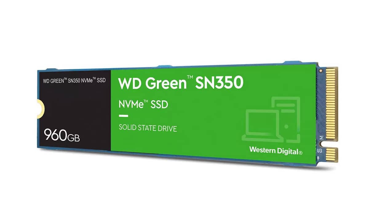 SSD WD Green SN350. Fonte: Divulgação/WD Green
