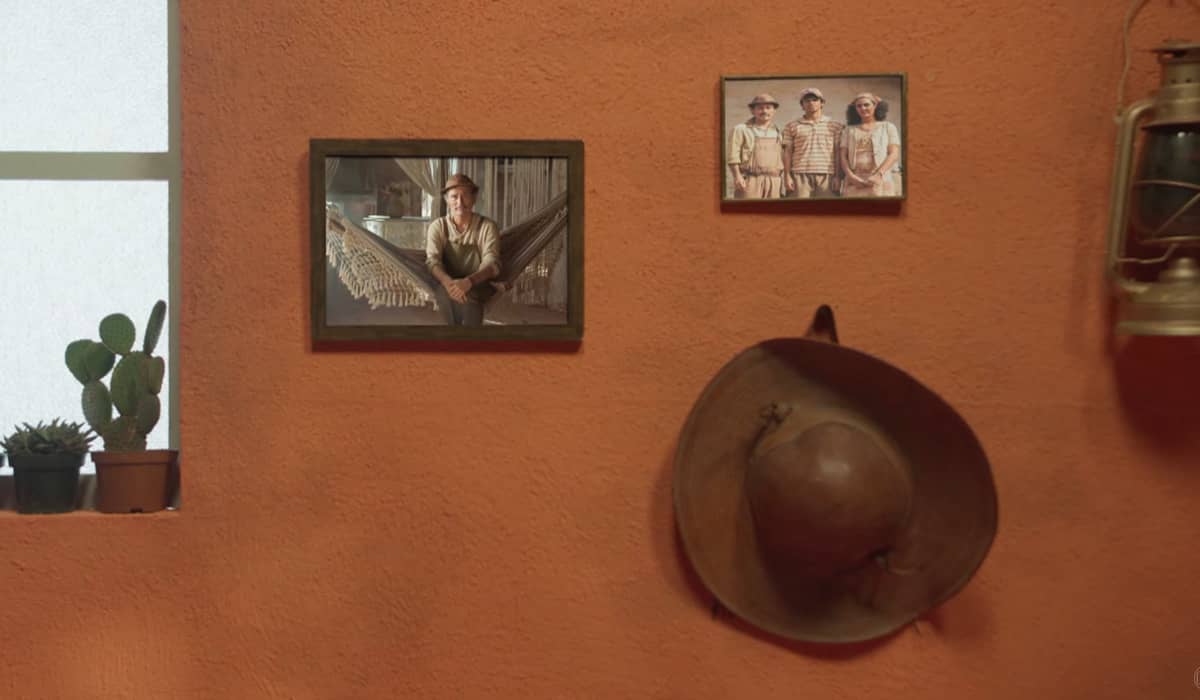 Timbó tem um enorme carinho pela família e pela vida em Mar do Sertão. Foto: Reprodução/Globo