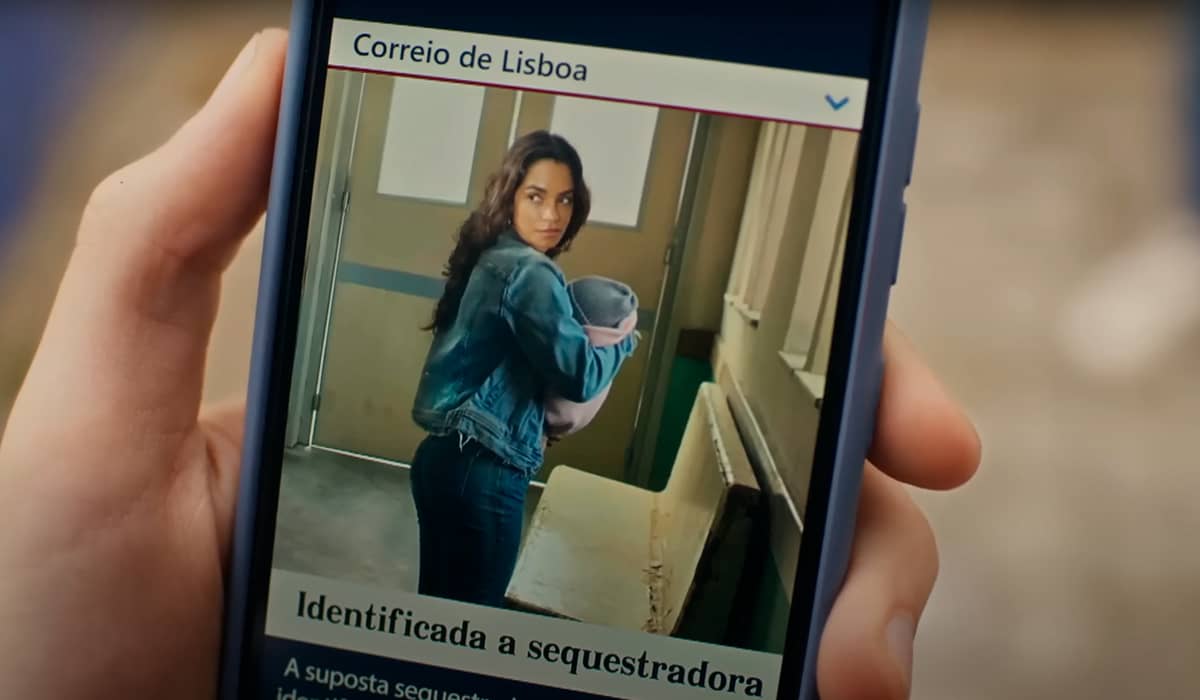 Oto ajudará Brisa a se livrar de uma fakenews. Fonte: Reprodução/Globo