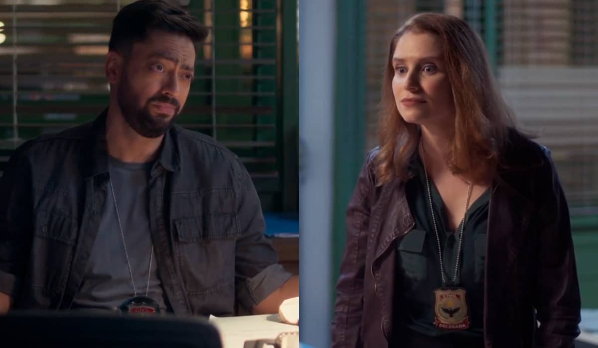 Paulo e Marcela tentam investigar Ítalo. Fonte: Reprodução/Globo