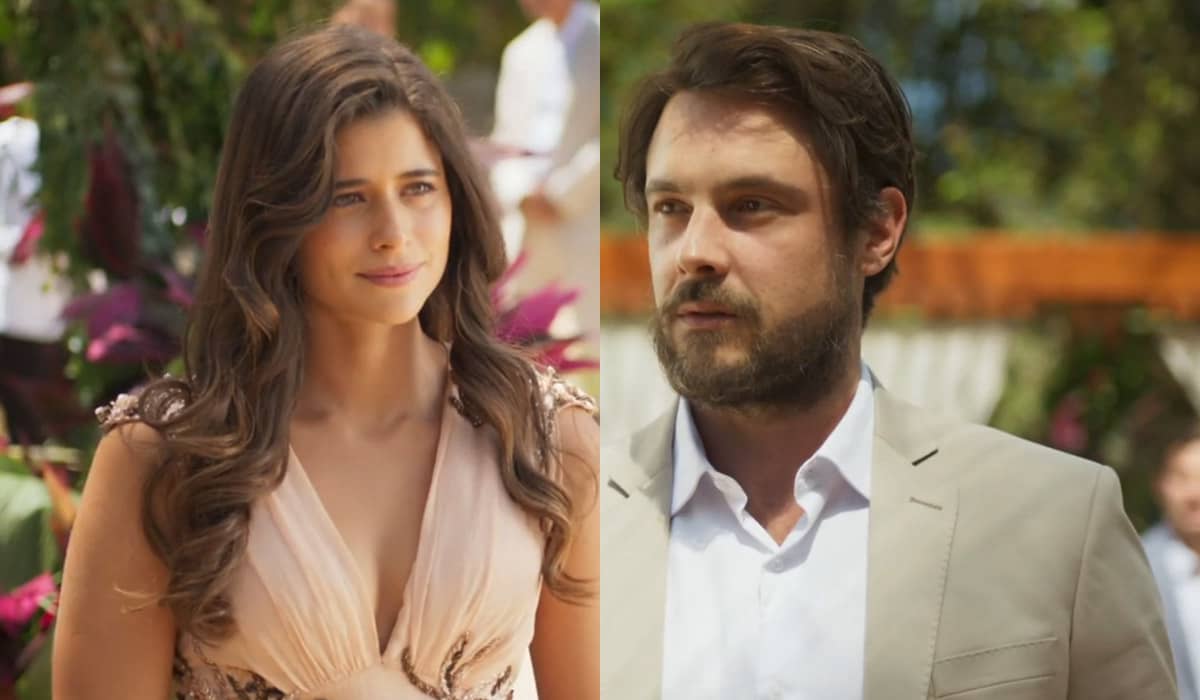 Candoca e Zé Paulino se beijam novamente em Mar do Sertão. Foto: Reprodução/Globo