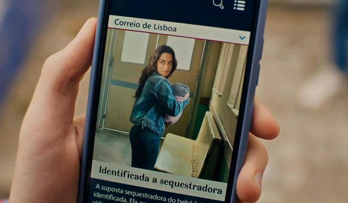 O deepfake será feito por um adolescente em Portugal. Fonte: Reprodução/Globo