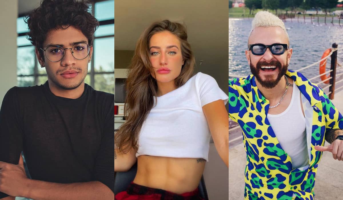 Gabriel Santana, Bruna Griphao e Fred são alguns dos participantes mais populares do BBB 23. Foto: Reprodução/Instagram