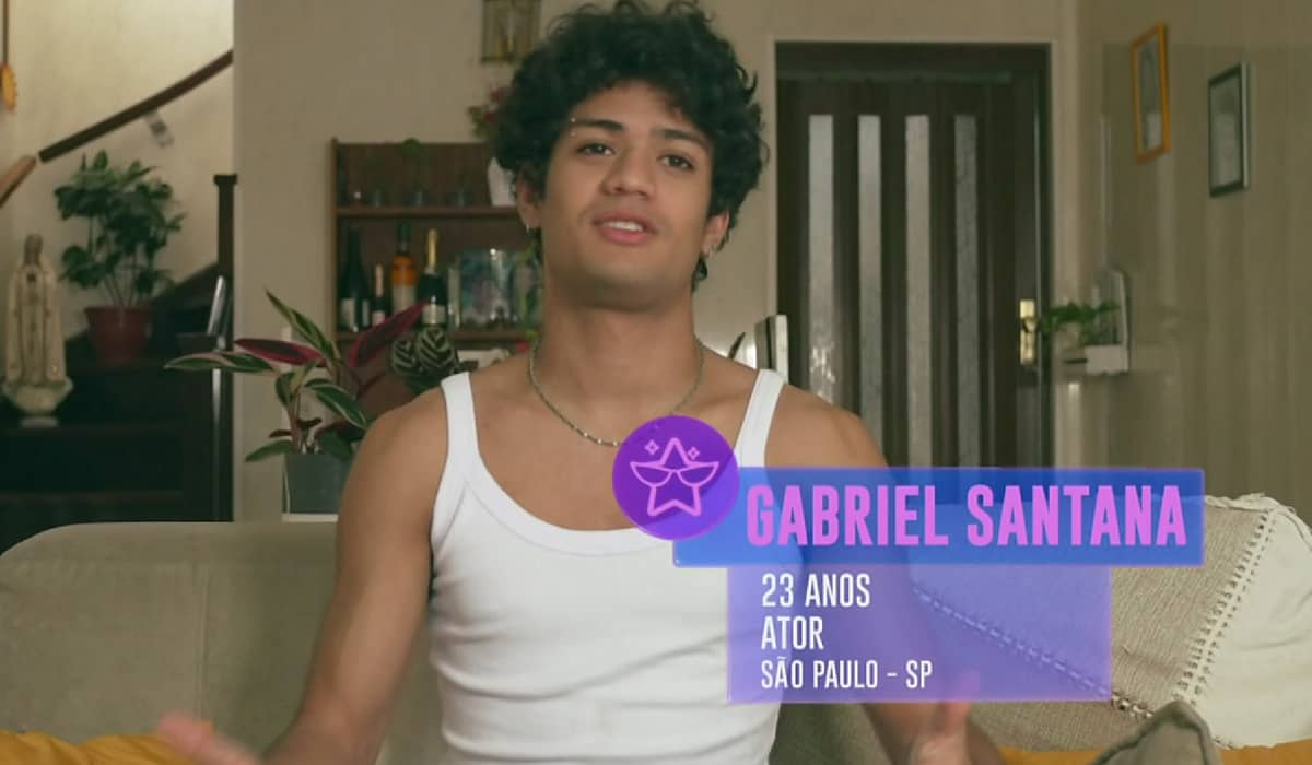 Gabriel Santana. Foto: Reprodução/Globo