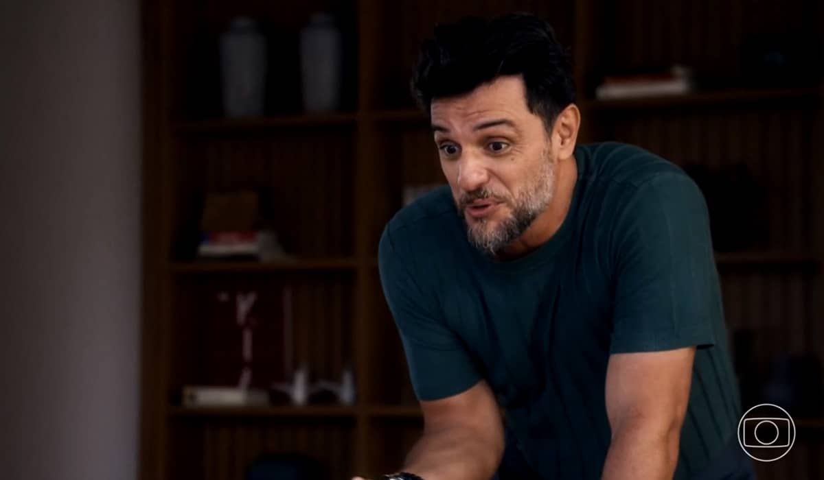 Guida afirma que Moretti a agrediu. Fonte: Reprodução/Globo