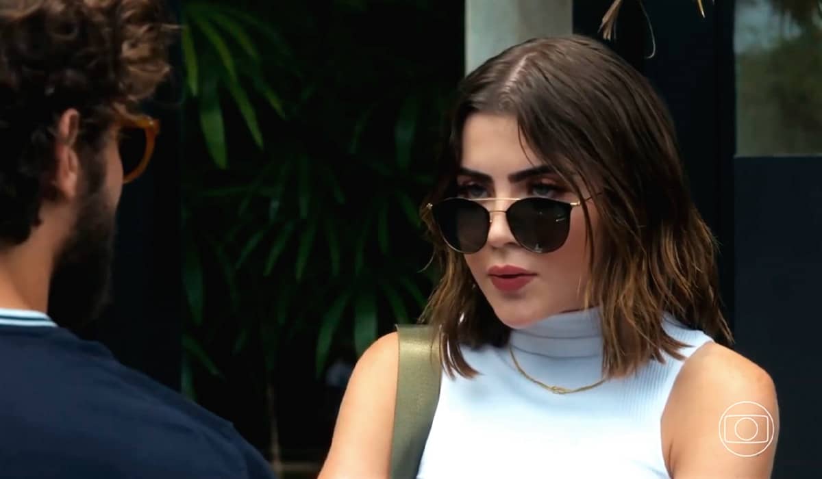 Chiara planeja questionar Guida sobre Débora. Fonte: Reprodução/Globo