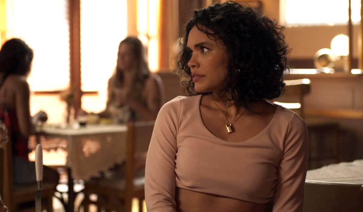 Xaviera fica cada vez mais próxima de Firmino. Foto: Reprodução/Globo