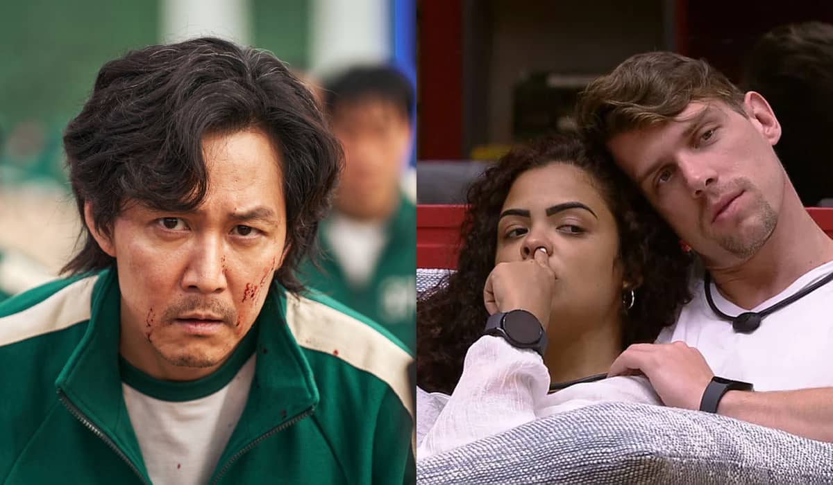 Série e reality possuem tramas com grandes reviravoltas. Fonte: Divulgação/Netflix e Reprodução/Globo