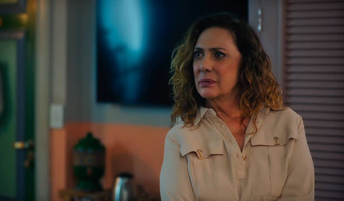Agatha faz ameaça cruel contra Irene. Fonte: Reprodução/Globo
