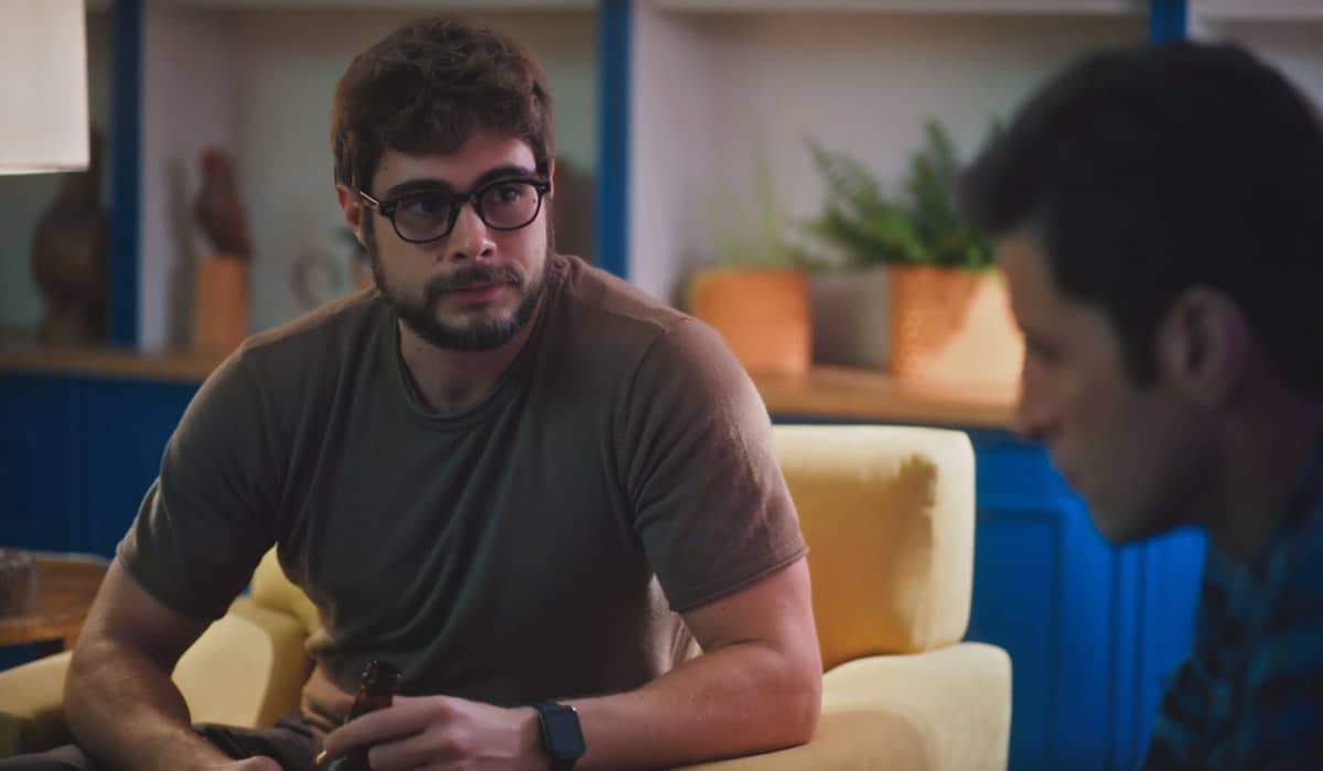 Hélio é o irmão de Caio. Fonte: Reprodução/Globo