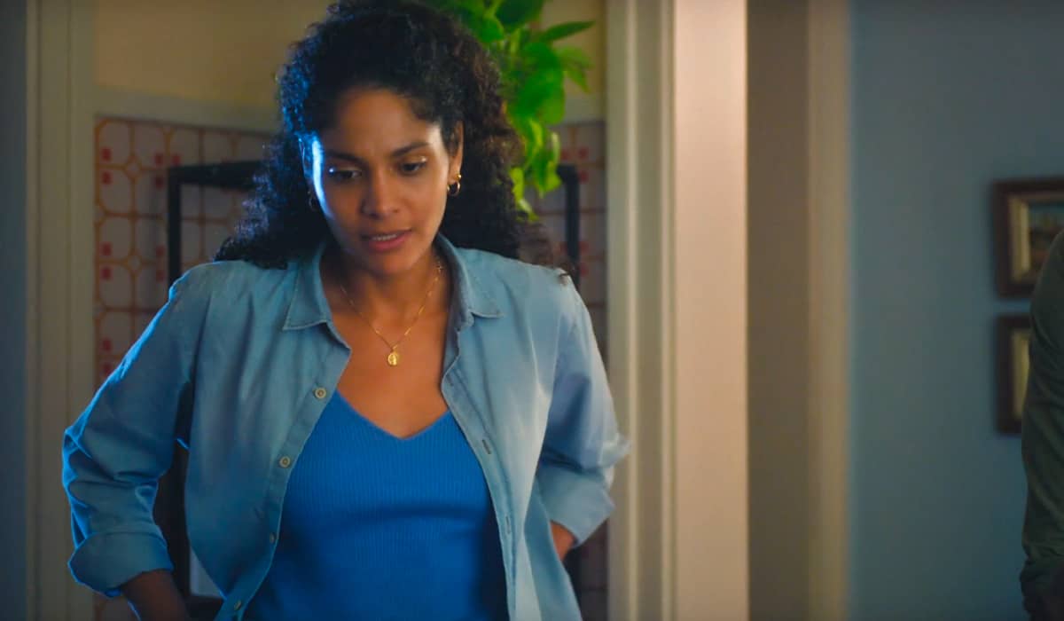 Aline começa a desconfiar de Agatha. Fonte: Reprodução/Globo