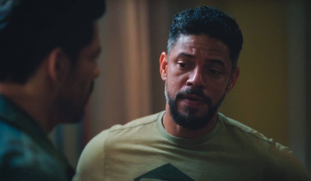 Jonatas é ferido gravemente. Fonte: Reprodução/Globo