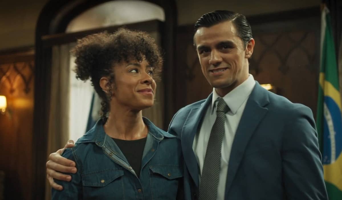 Cecília tenta encontrar os podres de Heitor e Pascoal em Fuzuê. Foto: Reprodução/Globo