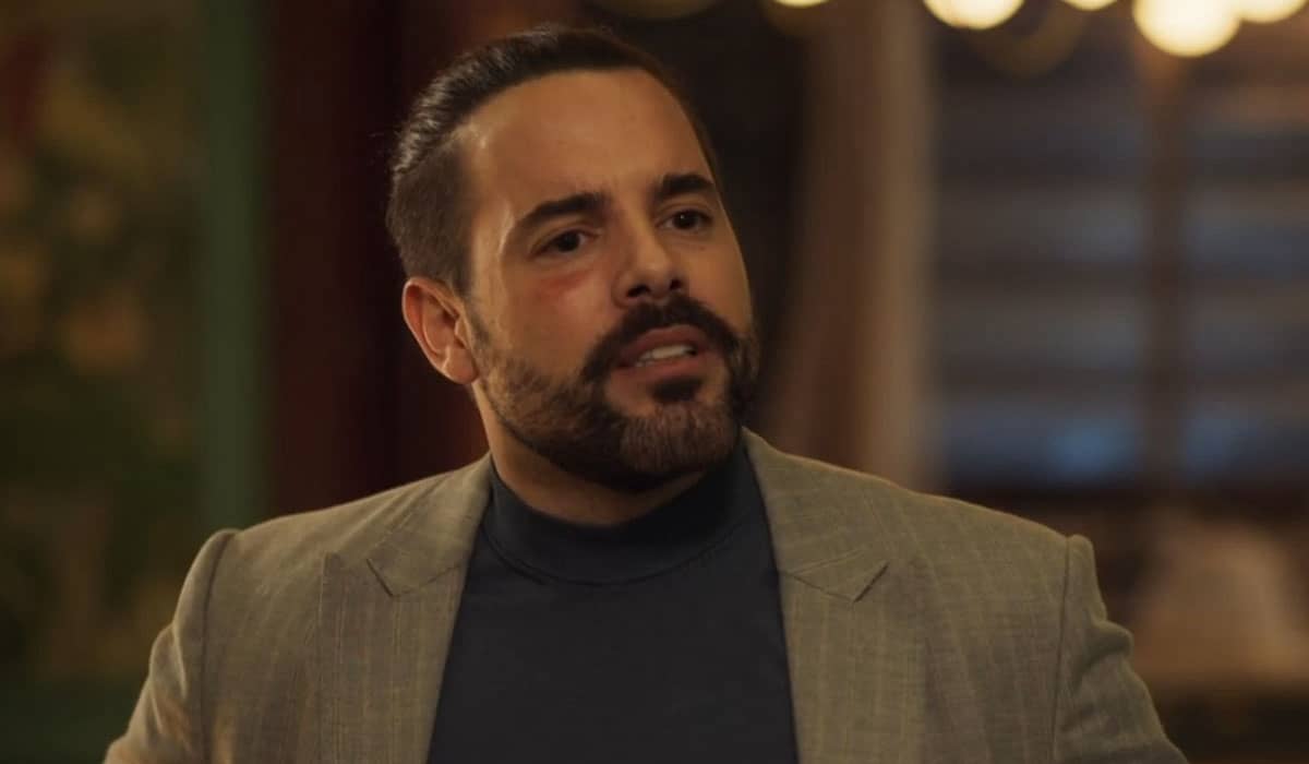 Rui se preocupa com a nova ameaça de Pascoal em Fuzuê. Foto: Reprodução/Globo