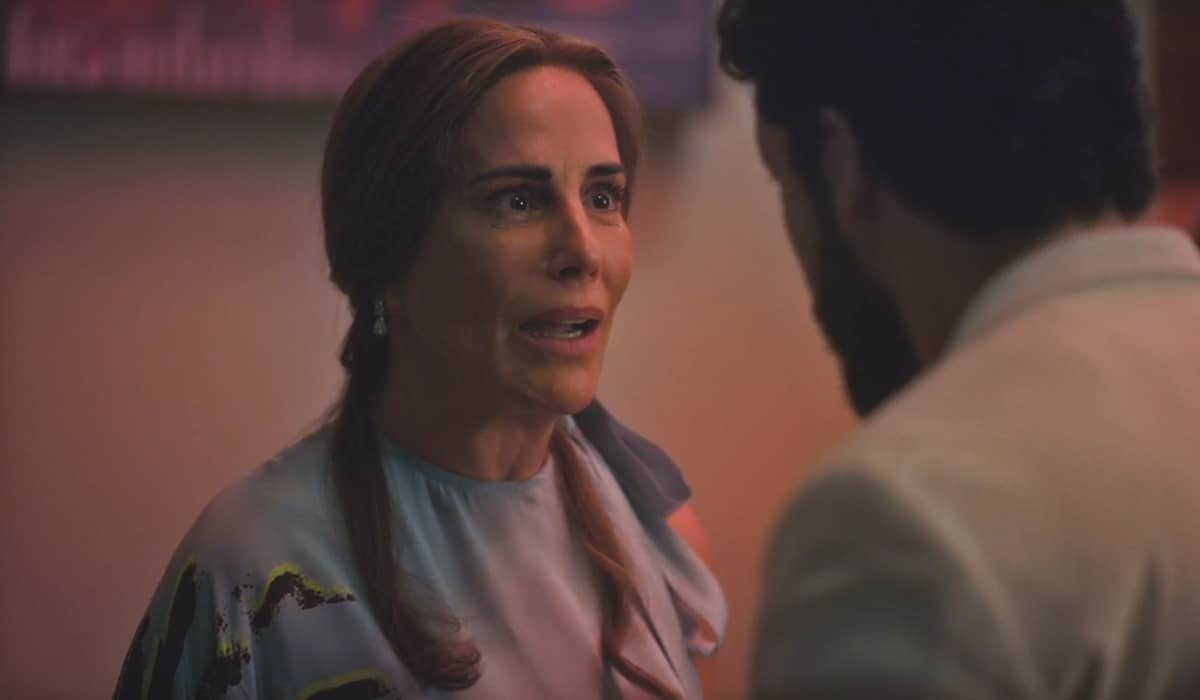 Irene promete se vingar de Antônio e Agatha. Fonte: Reprodução/Globo