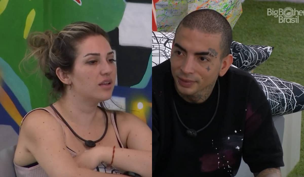 Amanda e Guimê devem continuar no jogo, aponta parcial da enquete. Foto: Reprodução/Globo