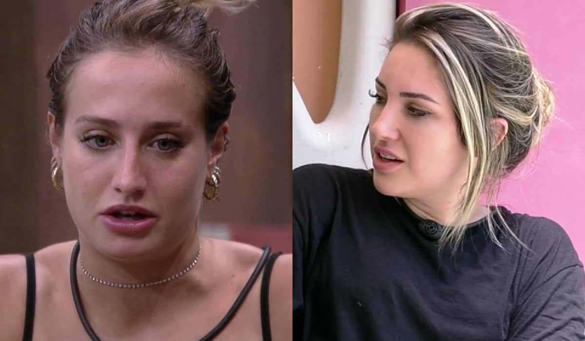 Amanda demonstrou chateação com algumas atitudes de Bruna. Foto: Reprodução/Globo
