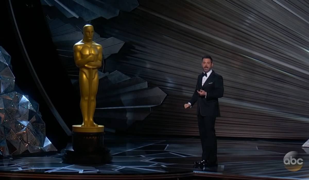 Jimmy Kimmel volta a apresentar o Oscar em 2023. Foto: Reprodução/YouTube