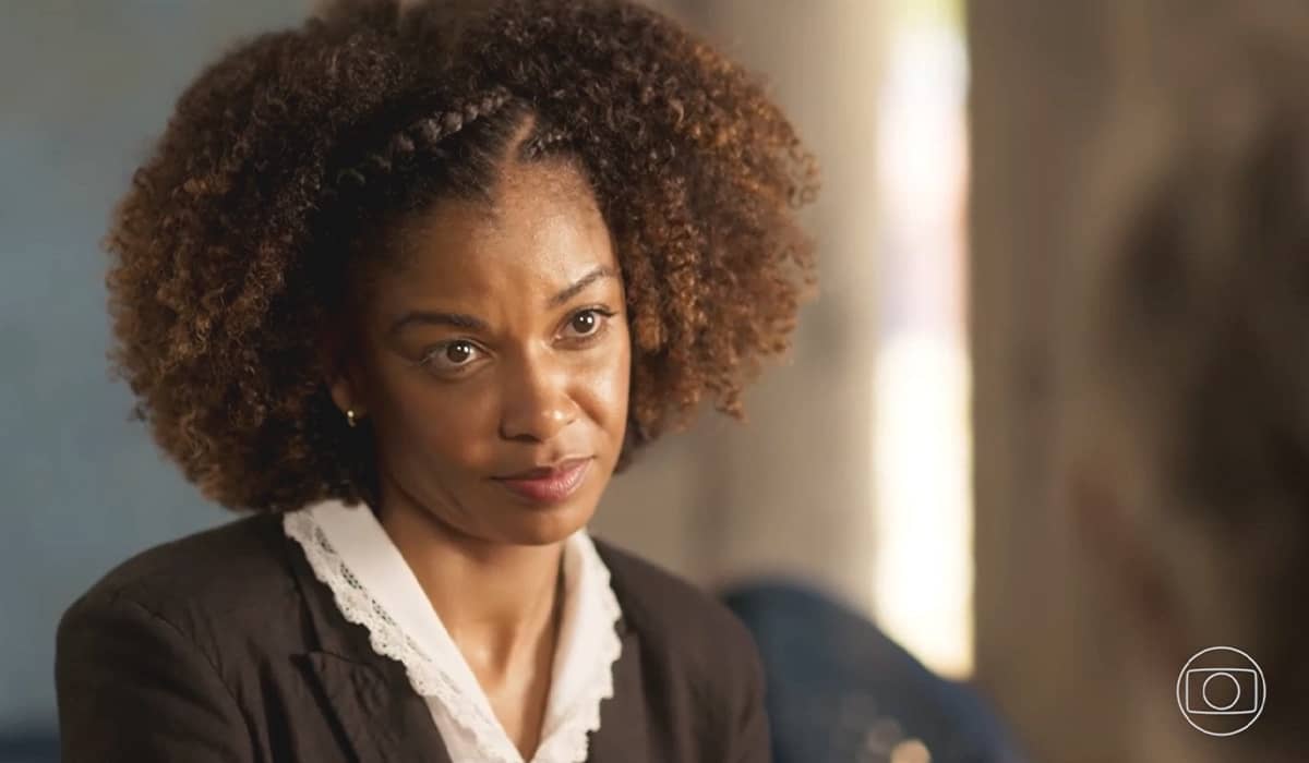 Dagmar é mãe de Lorena. Fonte: Reprodução/Globo