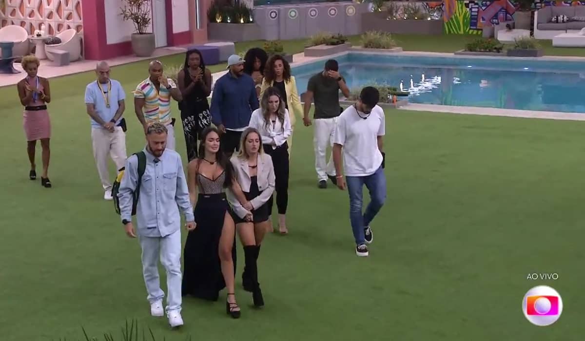 Larissa foi a nona eliminada do BBB 23. Foto: Reprodução/Globo