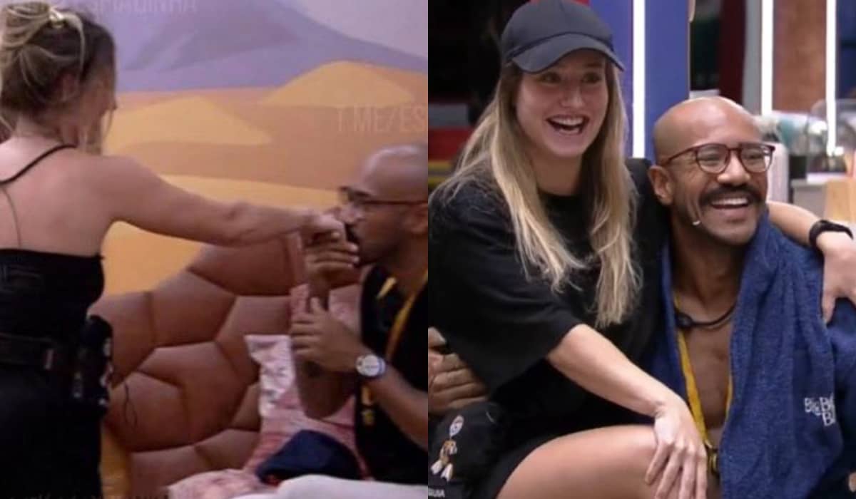 O público questiona bem estar de Sarah com postura duvidosa de Bruna e Alface. Foto: Reprodução/Globo