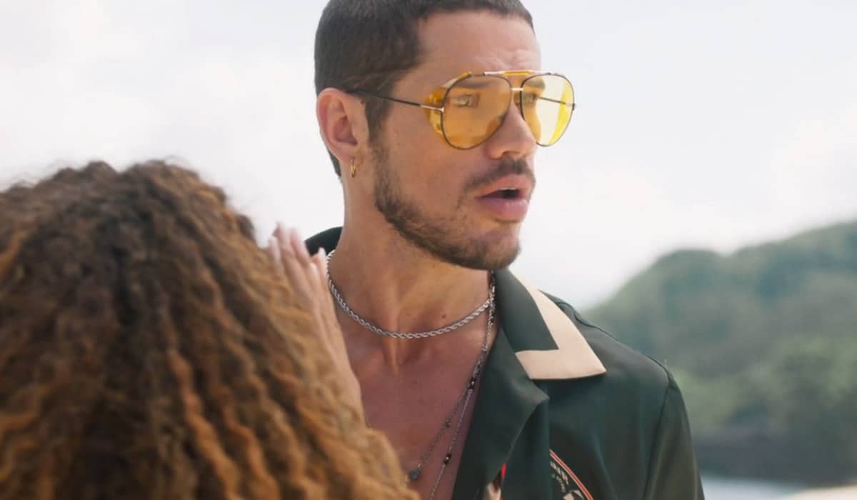 Lui fica revoltado com a proximidade entre Ben e Duda. Foto: Reprodução/Globo