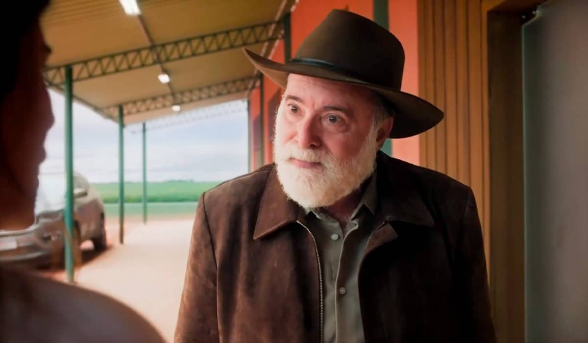 Antônio quer tomar as terras de Aline. Fonte: Reprodução/Globo