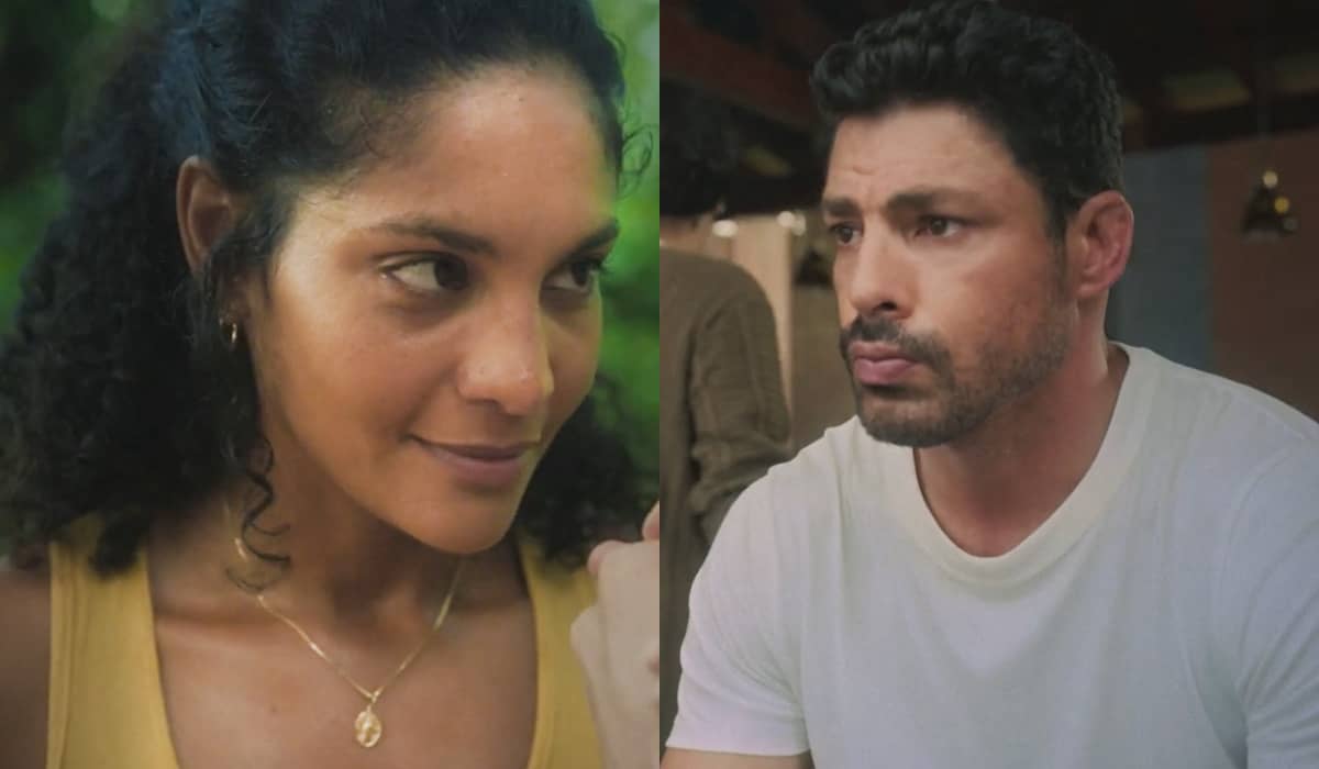 Aline e Caio terão um relacionamento complicado em Terra e Paixão. Foto: Reprodução/Globo