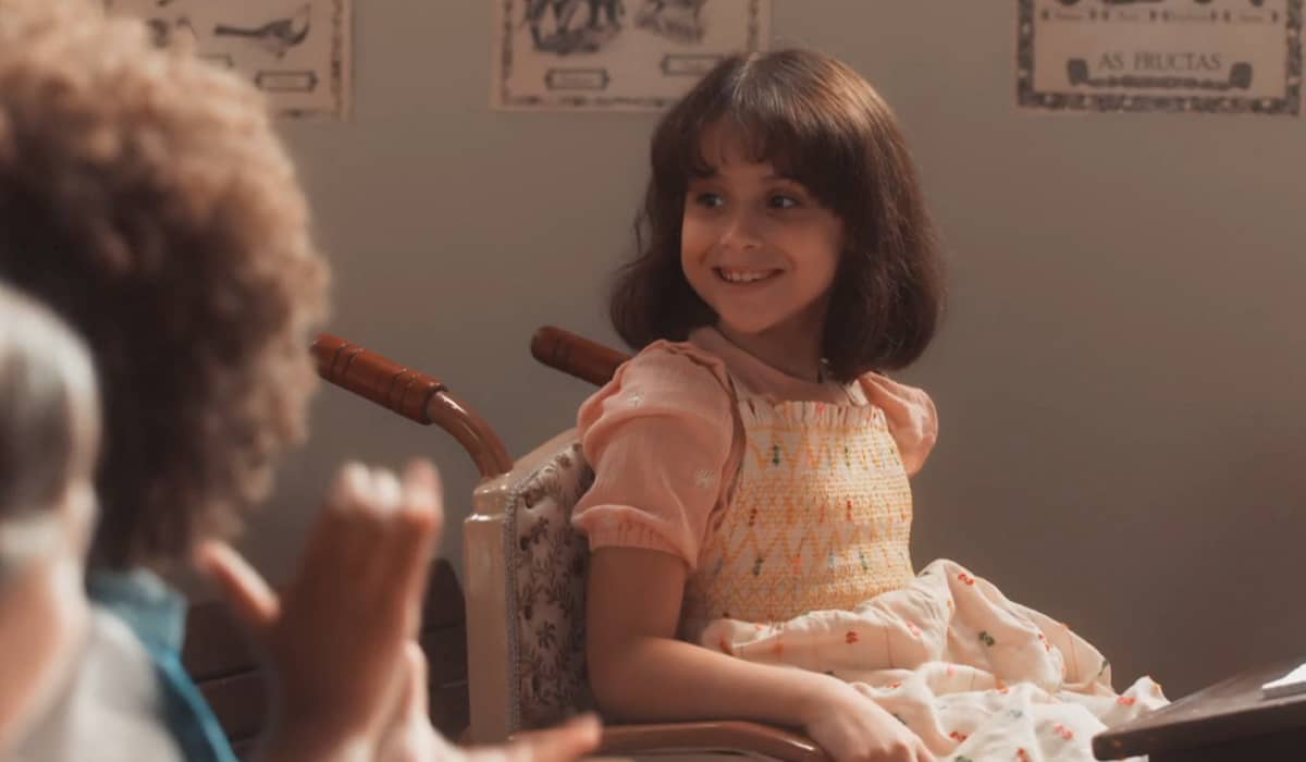 Clara é a filha do Frei João. Fonte: Reprodução/Globo