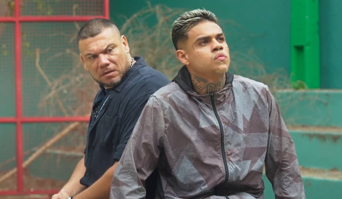 Hugo não aguenta mais a vida de crimes em Vai na Fé. Foto: Reprodução/Globo