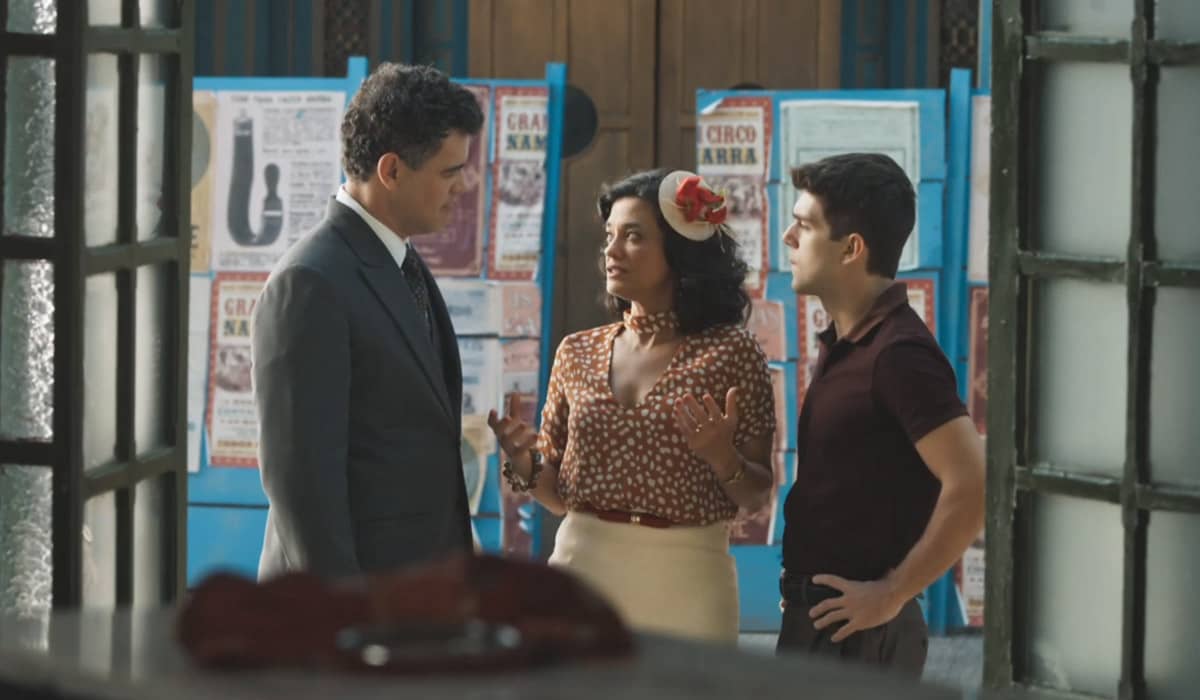 Érico, Verônica e Júlio formam um ótimo time em Amor Perfeito. Foto: Reprodução/Globo