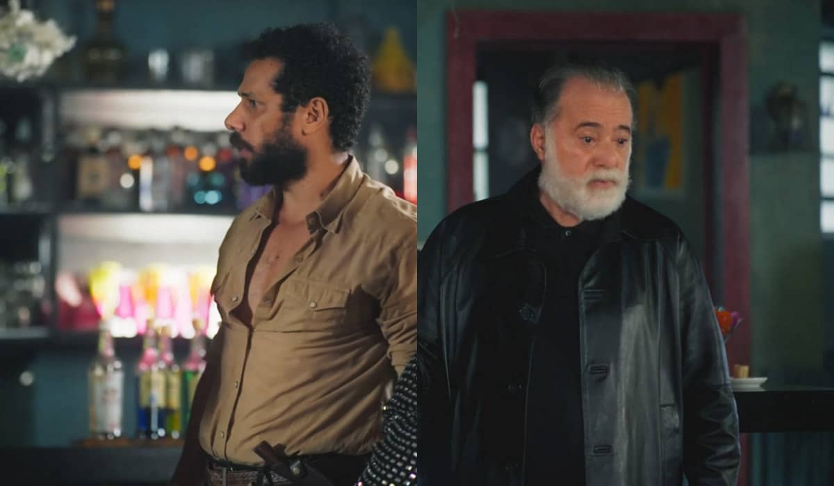 Ramiro corre grande risco ao se virar contra Antônio na novela das nove. Foto: Reprodução/Globo