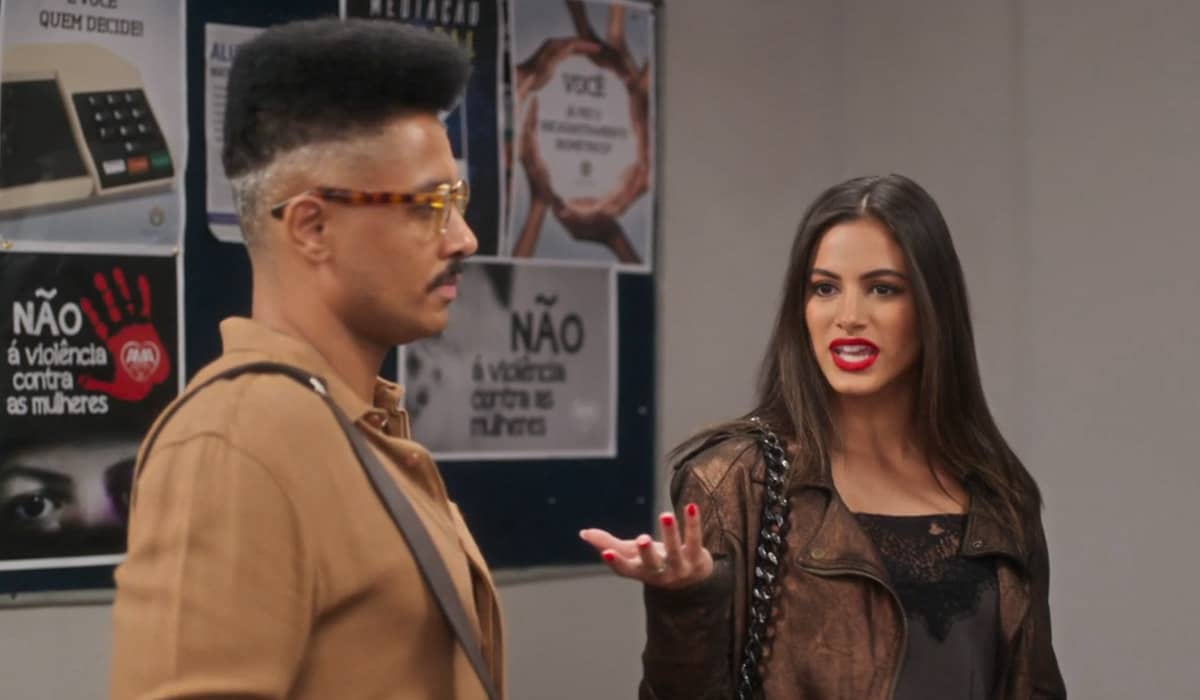Orlando e Érika começam a seguir caminhos opostos em Vai na Fé. Foto: Reprodução/Globo
