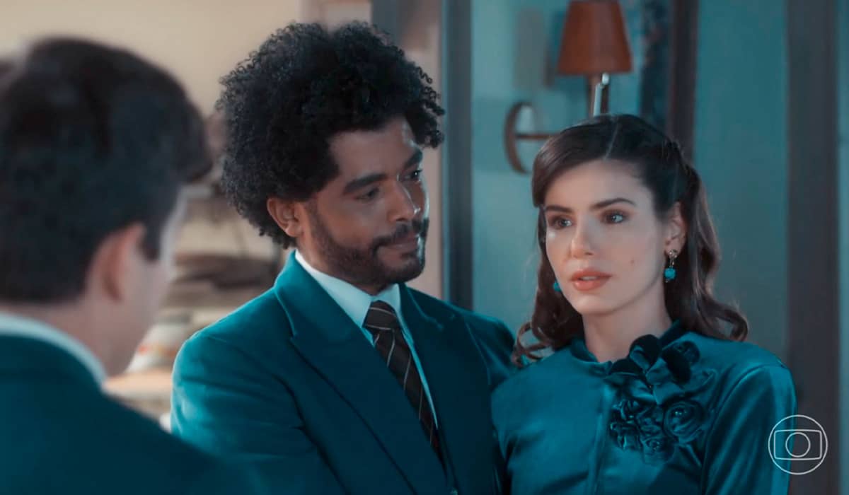 Orlando e Marê planejam adotar Marcelino. Fonte: Reprodução/Globo