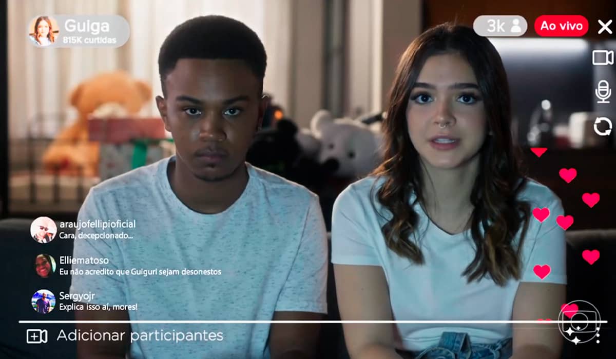 Guiga abandona o nome escolhido pelos seguidores. Fonte: Reprodução/Globo