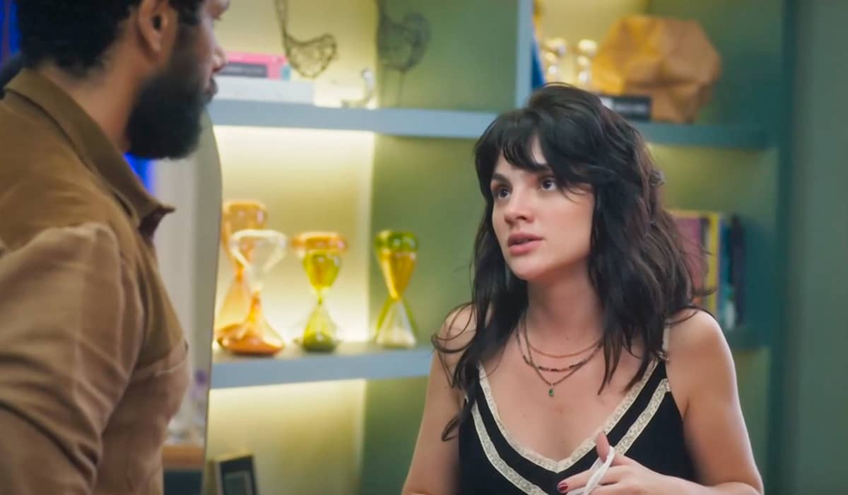 Petra foi internada em uma clínica. Fonte: Reprodução/Globo