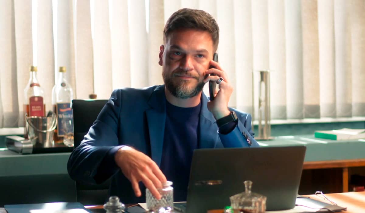 Theo se enfurece com a reação de Ben. Fonte: Reprodução/Globo